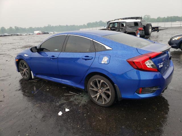 2HGFC2F85MH516335 - 2021 HONDA CIVIC SPORT 蓝色 照片 2