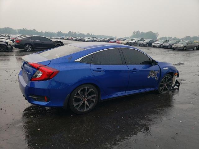 2HGFC2F85MH516335 - 2021 HONDA CIVIC SPORT 蓝色 照片 3