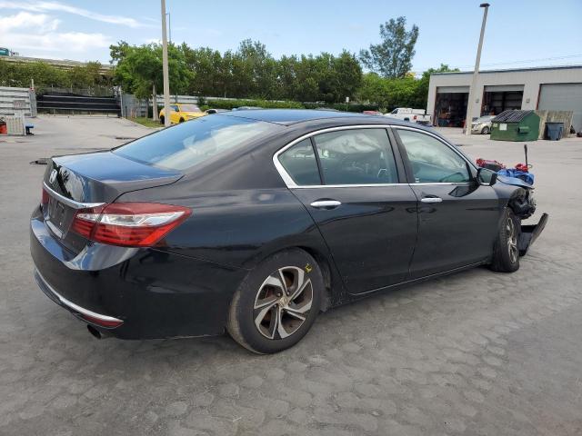 1HGCR2F30HA299772 - 2017 HONDA ACCORD LX BLACK photo 3