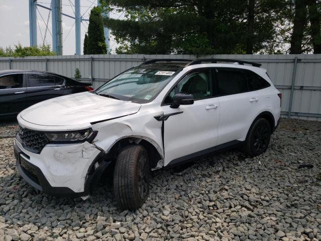 5XYRLDLC5NG104836 - 2022 KIA SORENTO S WHITE photo 1