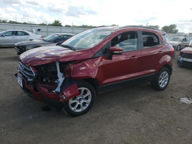 MAJ6S3GL8MC451306 - 2021 FORD ECOSPORT SE RED photo 1
