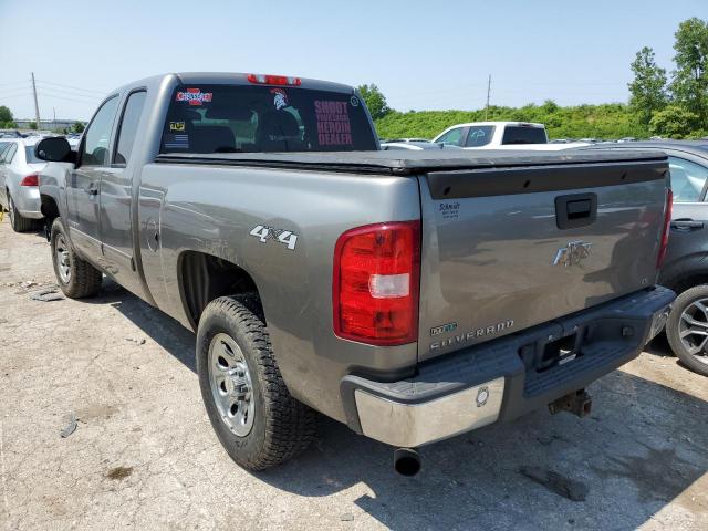 1GCRKREA7CZ253257 - 2012 CHEVROLET SILVERADO K1500 LS SILVER photo 2