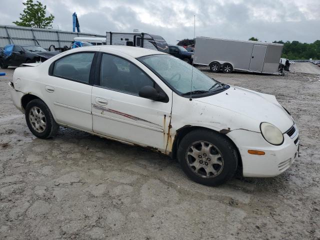 1B3ES56C45D119265 - 2005 DODGE NEON SXT WHITE photo 4