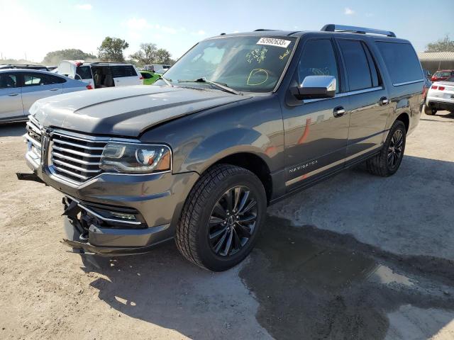 5LMJJ3HT4FEJ01211 - 2015 LINCOLN NAVIGATOR L GRAY photo 1