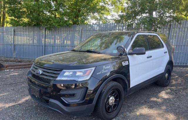 1FM5K8AR6JGB93528 - 2018 FORD EXPLORER POLICE INTERCEPTOR BLACK photo 2