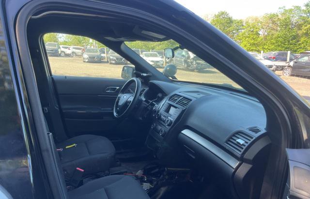 1FM5K8AR6JGB93528 - 2018 FORD EXPLORER POLICE INTERCEPTOR BLACK photo 5