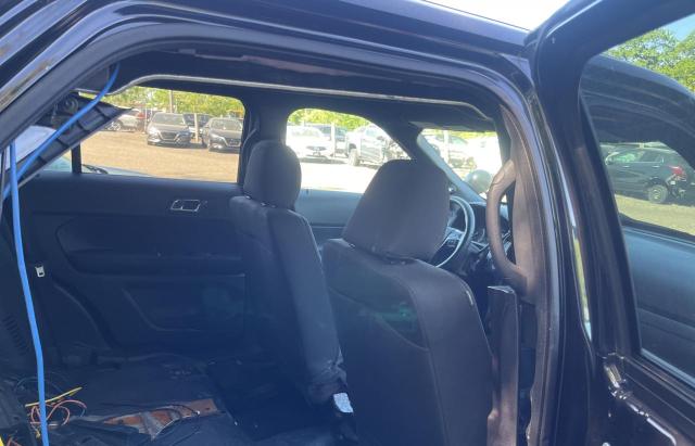 1FM5K8AR6JGB93528 - 2018 FORD EXPLORER POLICE INTERCEPTOR BLACK photo 6