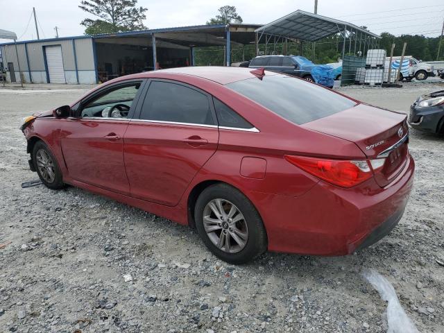 5NPEB4AC8EH944798 - 2014 HYUNDAI SONATA GLS RED photo 2