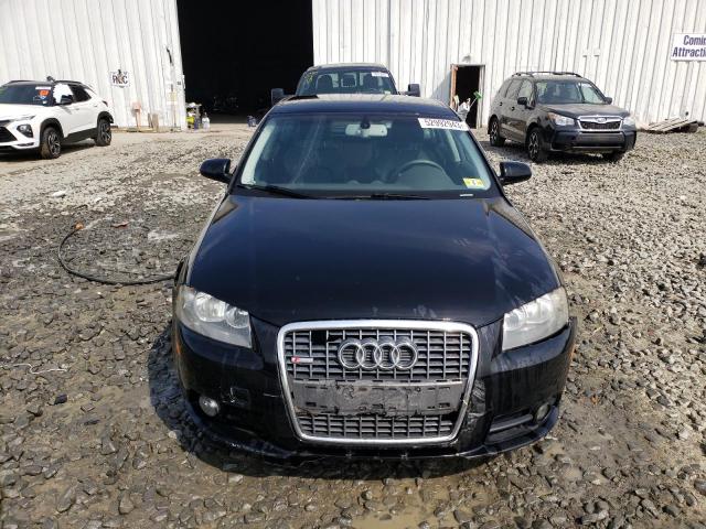 WAUKD78PX8A092891 - 2008 AUDI A3 S-LINE 3.2 QUATTRO BLACK photo 5