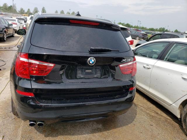 5UXWX9C57F0D54027 - 2015 BMW X3 XDRIVE28I BLACK photo 6