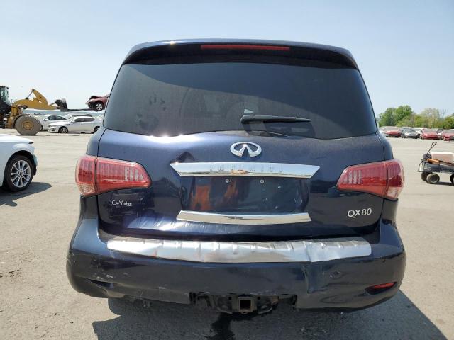 JN8AZ2NC3H9430688 - 2017 INFINITI QX80 BASE BLUE photo 6