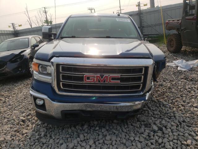 3GTU2UEC7FG147796 - 2015 GMC SIERRA K1500 SLE BLUE photo 5