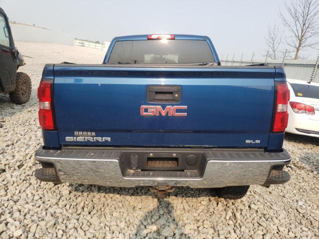 3GTU2UEC7FG147796 - 2015 GMC SIERRA K1500 SLE BLUE photo 6