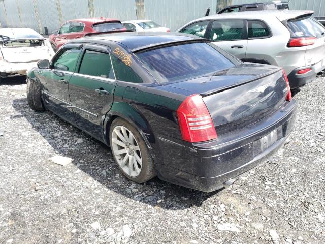 2C3LA73W17H704589 - 2007 CHRYSLER 300C SRT-8 BLACK photo 2