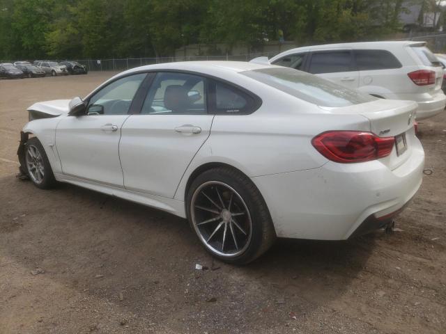 WBA4J3C51JBG90760 - 2018 BMW 430XI GRAN COUPE WHITE photo 2