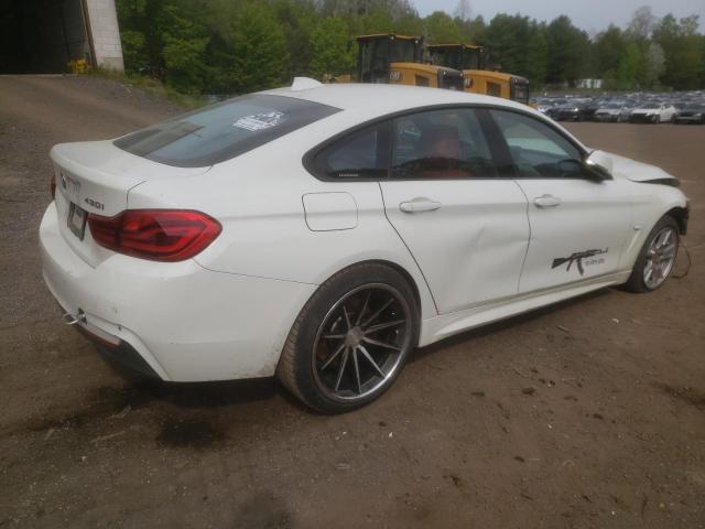 WBA4J3C51JBG90760 - 2018 BMW 430XI GRAN COUPE WHITE photo 3