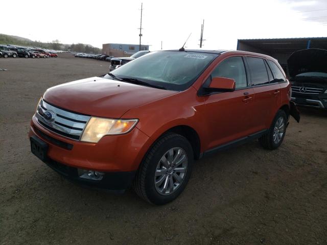 2FMDK48C88BA36543 - 2008 FORD EDGE SEL ORANGE photo 1