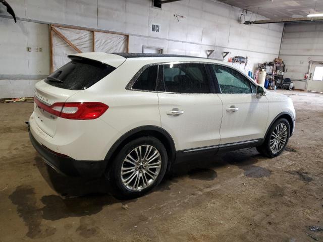 2LMTJ8LR1GBL61457 - 2016 LINCOLN MKX RESERVE თეთრი ფოტო 3