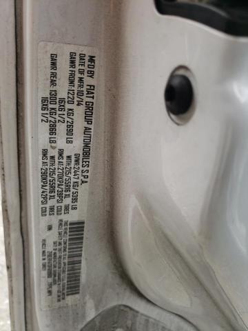 ZFBERFAT0F6199101 - 2015 RAM PROMASTER თეთრი ფოტო 13