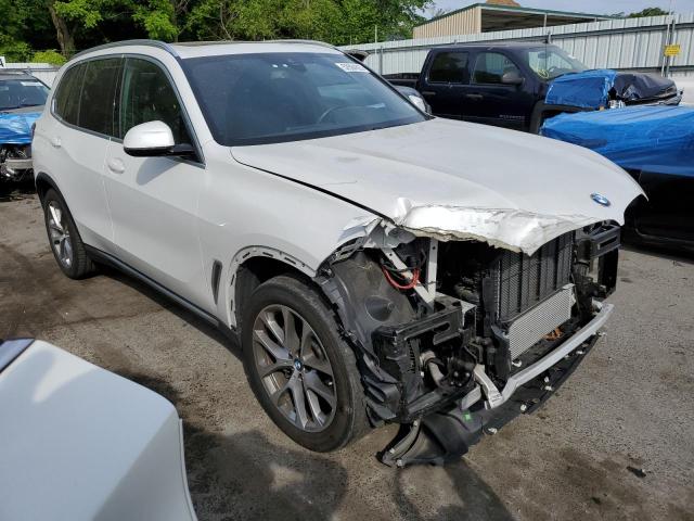 5UXCR6C03L9C95131 - 2020 BMW X5 XDRIVE40I WHITE photo 4