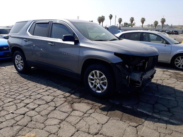 1GNERFKW8LJ275279 - 2020 CHEVROLET TRAVERSE LS GRAY photo 4