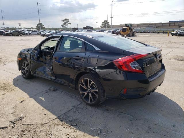 2HGFC2F86MH555919 - 2021 HONDA CIVIC SPORT 黑色 照片 2