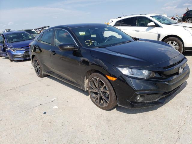 2HGFC2F86MH555919 - 2021 HONDA CIVIC SPORT 黑色 照片 4