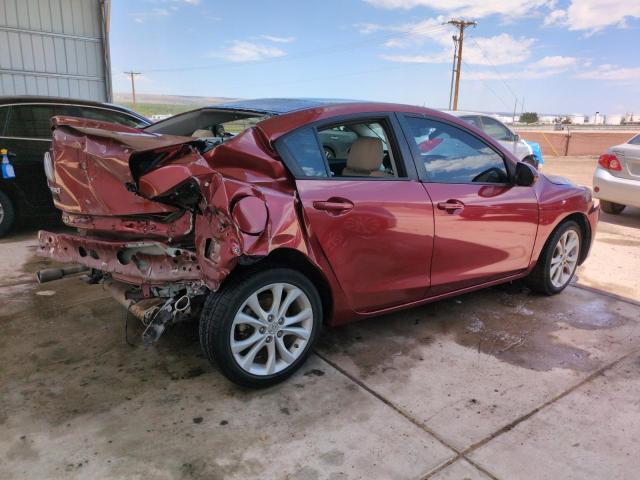 JM1BL1U65B1383113 - 2011 MAZDA 3 S ORANGE photo 3