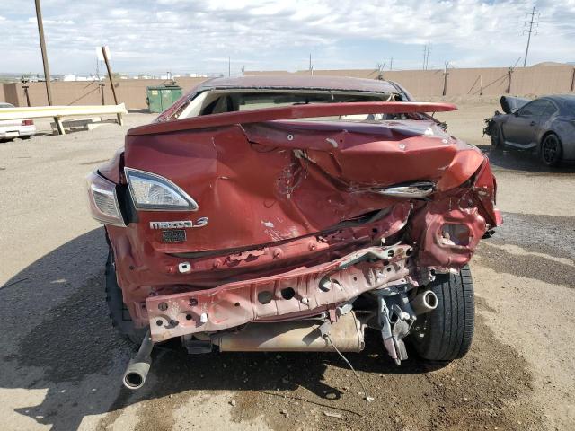 JM1BL1U65B1383113 - 2011 MAZDA 3 S ORANGE photo 6