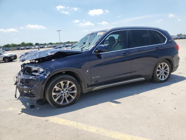 5UXKT0C58J0W01454 - 2018 BMW X5 XDR40E BLUE photo 1