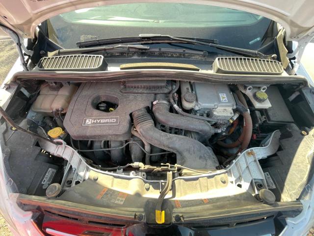 1FADP5BU8FL117266 - 2015 FORD C-MAX SEL WHITE photo 7