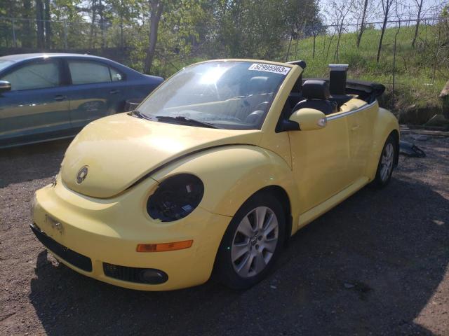 3VWRW2AL7AM001118 - 2010 VOLKSWAGEN NEW BEETLE YELLOW photo 1