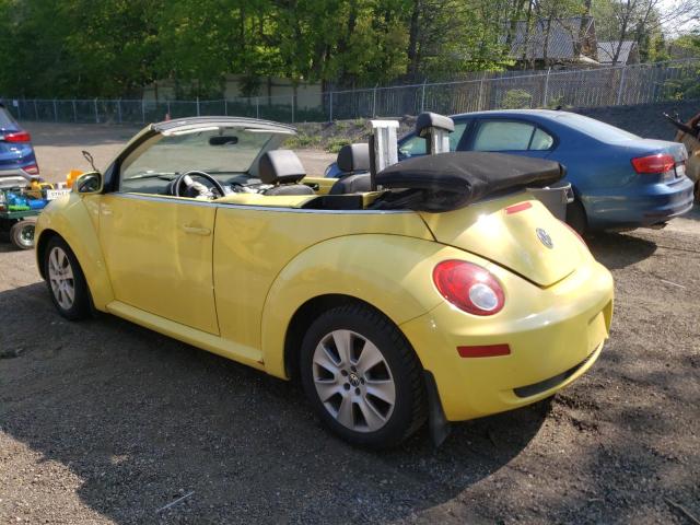 3VWRW2AL7AM001118 - 2010 VOLKSWAGEN NEW BEETLE YELLOW photo 2