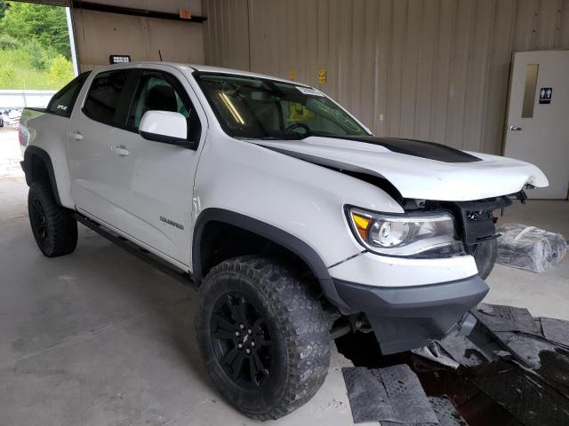 1GCGTEEN3J1267507 - 2018 CHEVROLET COLORADO ZR2 WHITE photo 1