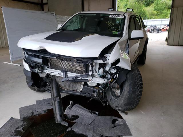 1GCGTEEN3J1267507 - 2018 CHEVROLET COLORADO ZR2 WHITE photo 9