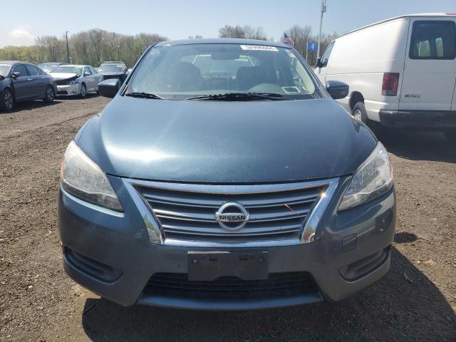 1N4AB7AP8EN853829 - 2014 NISSAN SENTRA S BLUE photo 5