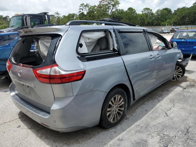 5TDYK3DC3GS733475 - 2016 TOYOTA SIENNA XLE SILVER photo 3