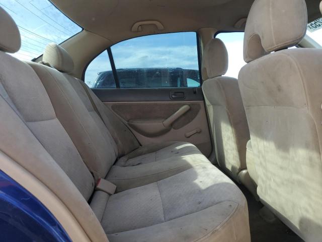 2HGES16374H580857 - 2004 HONDA CIVIC DX VP BLUE photo 10