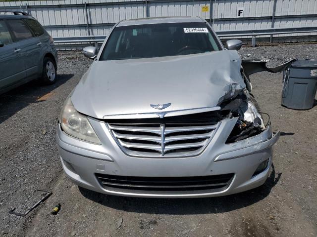 KMHGC46F69U047477 - 2009 HYUNDAI GENESIS 4.6L SILVER photo 5