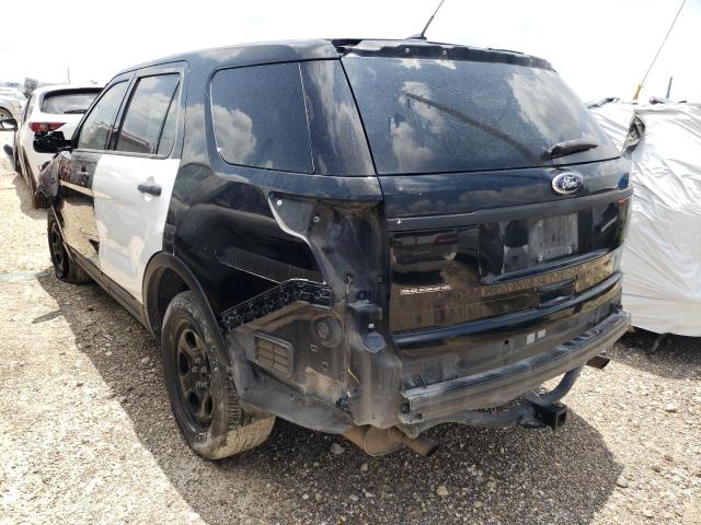 1FM5K8ARXEGC61111 - 2014 FORD EXPLORER POLICE INTERCEPTOR BLACK photo 2