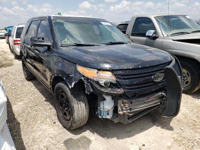 1FM5K8ARXEGC61111 - 2014 FORD EXPLORER POLICE INTERCEPTOR BLACK photo 4