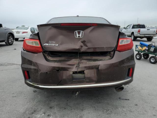 1HGCT1B85DA019982 - 2013 HONDA ACCORD EXL BROWN photo 6