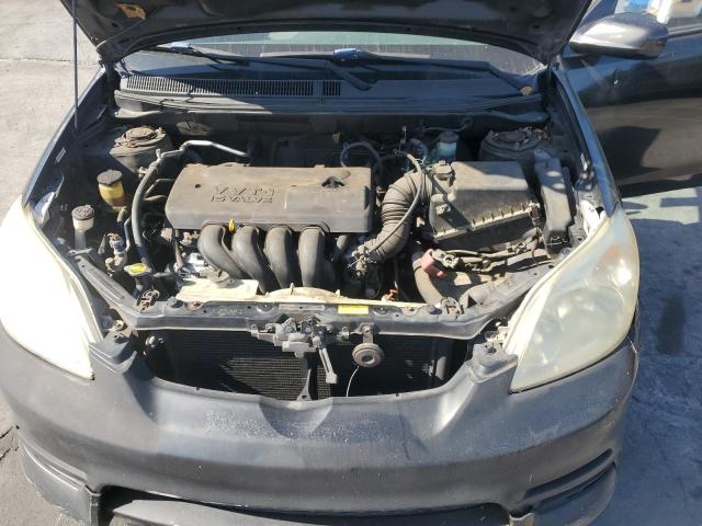 2T1KR32E33C008323 - 2003 TOYOTA COROLLA MA XR BLACK photo 11