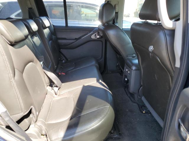 5N1AR18WX6C680632 - 2006 NISSAN PATHFINDER LE იასამნისფერი ფოტო 11