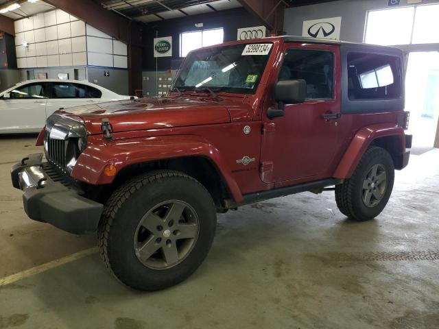 1C4AJWAG2DL565824 - 2013 JEEP WRANGLER SPORT MAROON photo 1