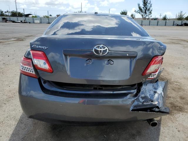 4T1BF3EK3BU169374 - 2011 TOYOTA CAMRY BASE GRAY photo 6