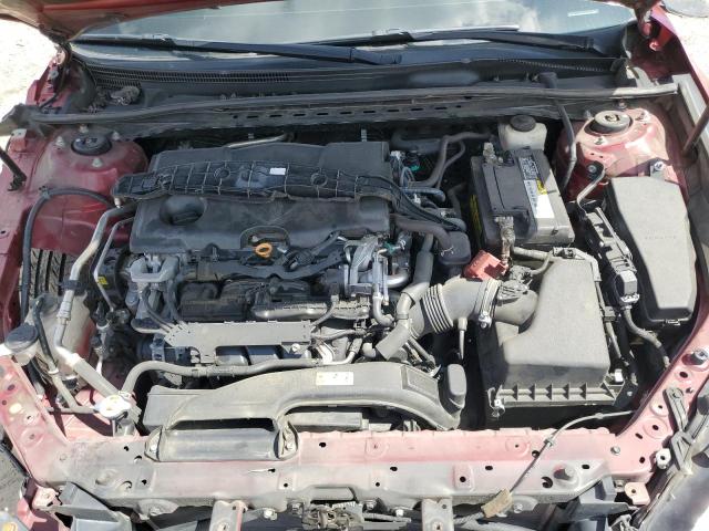 4T1B11HK2JU543275 - 2018 TOYOTA CAMRY L BURGUNDY photo 12