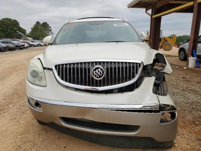 5GAKRBED6BJ337728 - 2011 BUICK ENCLAVE CXL WHITE photo 5