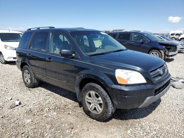 2HKYF18564H611764 - 2004 HONDA PILOT EXL BLACK photo 4