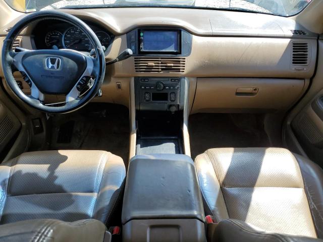 2HKYF18564H611764 - 2004 HONDA PILOT EXL BLACK photo 8